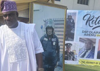 Deputy Superintendent of Police Emmanuel Olaifa graciously bows out from service