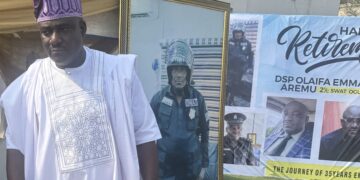 Deputy Superintendent of Police Emmanuel Olaifa graciously bows out from service
