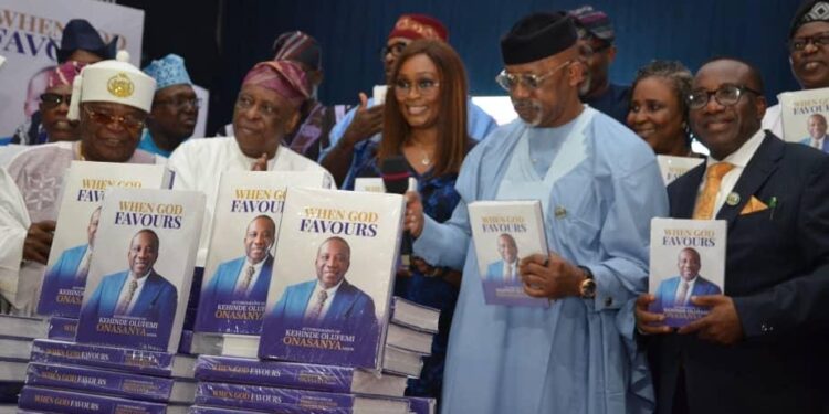 Governor Abiodun celebrates Head of Service, Kehinde Onasanya at launch of autobiography, says he is beneficiary of his tireless stewardship
