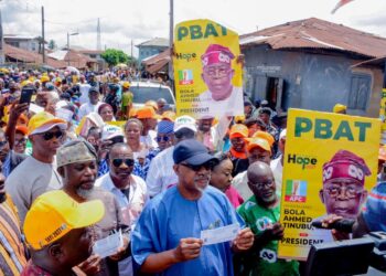 Governor Abiodun leads party members for peaceful all progressives congress presidential primary in ogun state, Tinubu emerges as presidential candidate