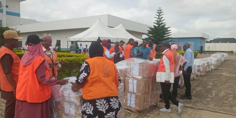 Electoral Commission begins distribution of election materials ahead of Ekiti state governorship election