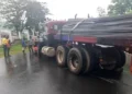 Trailer loses control, crashes into Federal Medical Centre fence