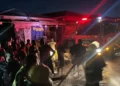 Fire destroys 17 shops in Lagos market