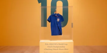 Pele’s World Cup jersey fetches $4.9 million at United States of America auction
