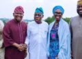 Softening the Gateway Titans: X-raying Senator Yayi’s big day with Obasanjo, Amosun