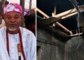 Baale of Elere Adubi community cheats death as suspected arsonists set palace ablaze