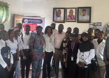 Student journalists of Moshood Abiola Polytechnic visits Penpushing Media for practical knowledge  on values of journalism