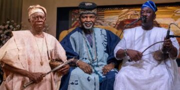 Yusuf Olatunji played at naming ceremony of Lekan Alabi and grandson played at burial ceremony