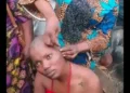 TikToker undergoes traditional cleansing after filming Oloolu masquerade procession