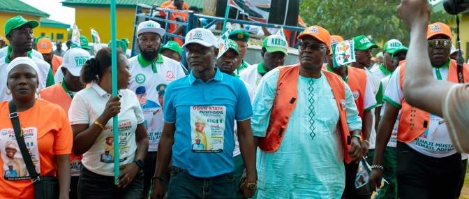 Pressure group: Ogun State Pathfinder organizes mega rally for Tinubu, Yayi ahead of 2027 polls