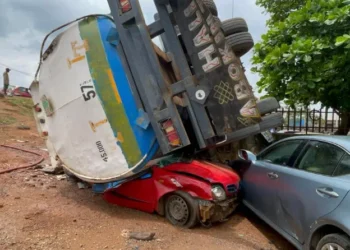 Tanker crushes five Ibadan residents