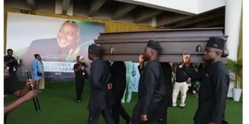 Veteran Nollywood actor Olu Jacobs laid to rest in Lagos